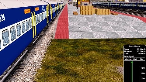 54802 Ajmer Jodhpur Fast Passenger With Loco Reversal Part 03 || IR In MSTS In Open Rail