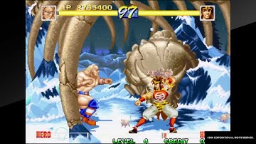 World Heroes Perfect secret events