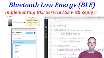 Programming Bluetooth Low Energy (BLE) with Zephyr - Part 2: Environmental Sensing Service (ESS)