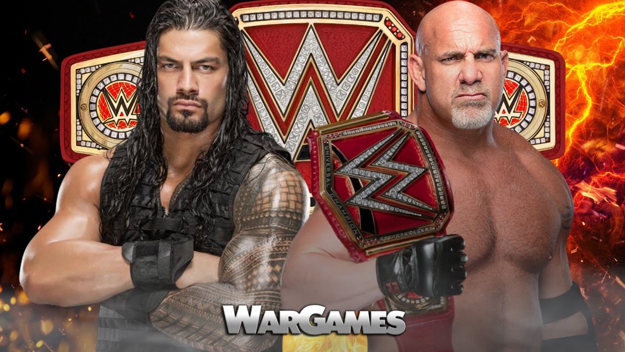 Roman Reigns Vs Goldberg For Championship Youtube