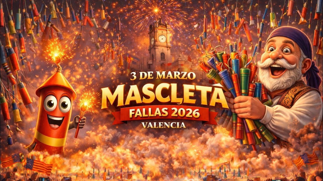 MASCLETÀ 3 DE MARZO | FALLAS 2026 | VALENCIA