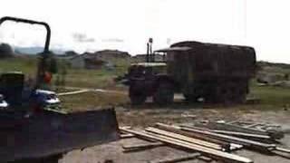 M35A2 pulled out of mud