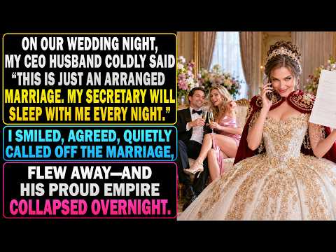 Wedding Night, My Husband CEO: “Just A Deal.My Secretary Sleeps With Me.” I Smirked—1Call Broke Him…