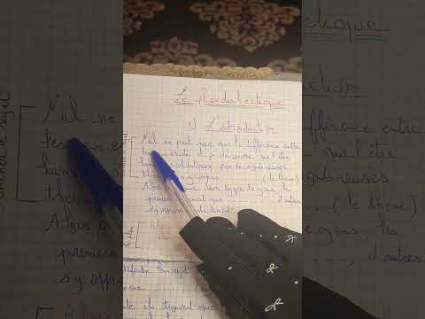 1bac / tronc commun/ 2ème bac le plan dialectique rédiger un texte argumentatif أحسن منهجية