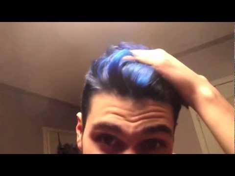 Blue Black Hair Feria M31 Manic Panic Shocking Blue Youtube