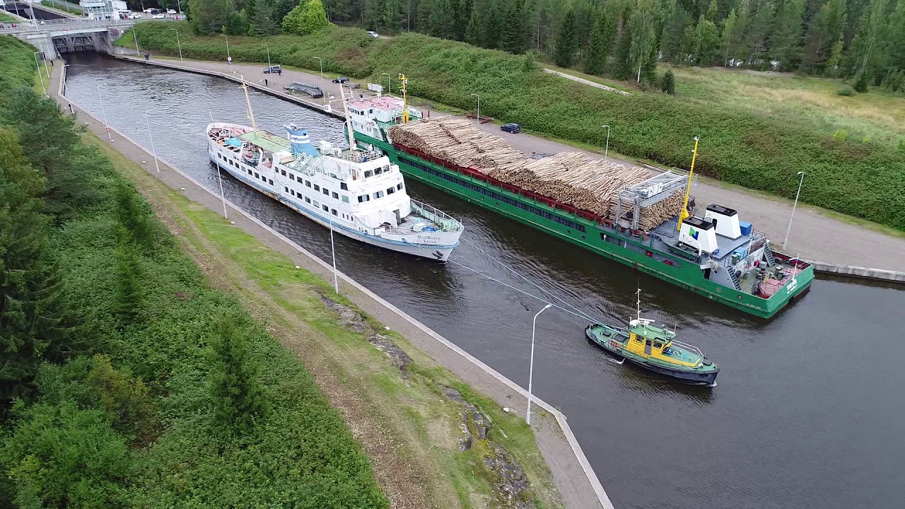 M/S BlueWhite Eagle's last cruise © RoboDroneS/P.Tulkki Tmi