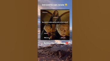 Introverts can relate 😂 #introvert #extrovert #personality #lotr #funny #memes #jokes #comedy #fun