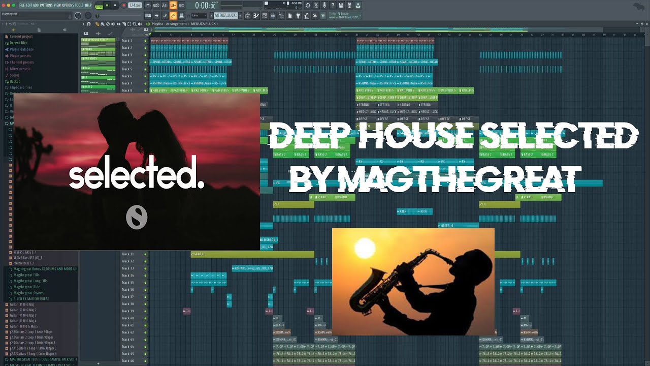 Professional Selected Deep House With Saxophone🎷 (Free Flp) YouTube