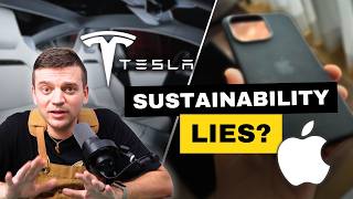 The “Sustainable” Lie Everyone Fell For — APPLE & TESLA's Plastic Problem