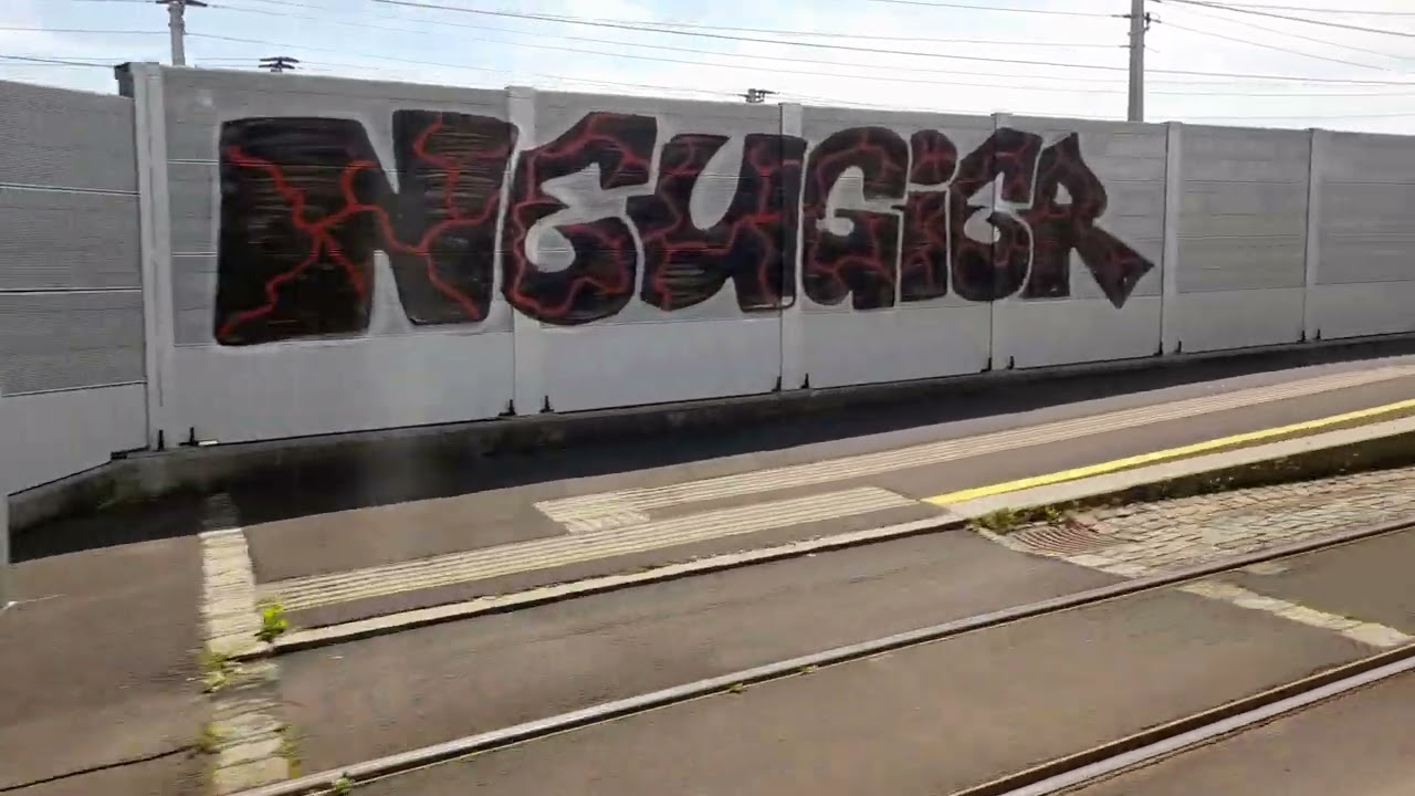 Straßenbahn Linz um kurz vor 