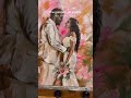Love on canvas 💫 #liveweddingpainter #livepainter #artist #weddingartist #wedding #travelbusiness