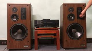 Test Amplifier Luxman LV-103u & Infinity Studio Monitor 120