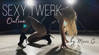 Новый вид ТВЕРКА - SEXY TWERK by Mari G - Подробные уроки танцев для новичков!