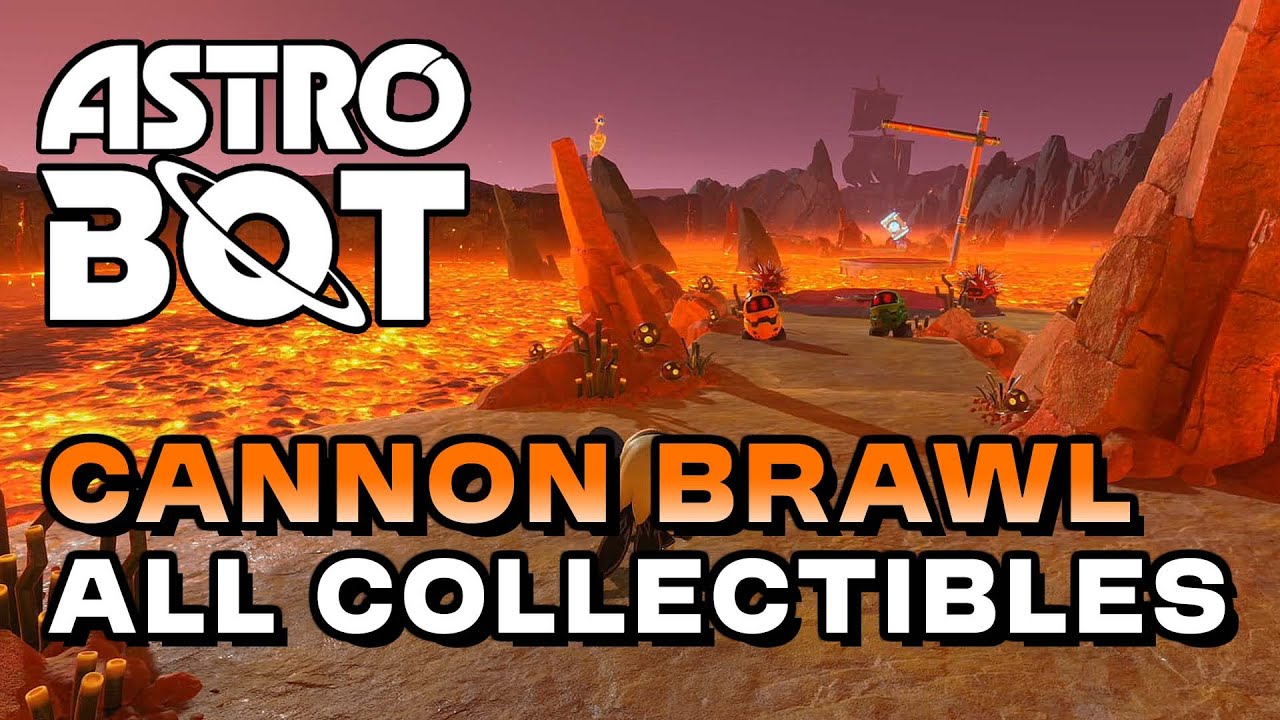 Astro Bot - Cannon Brawl All Collectible Locations (Bots & Puzzle Pieces)