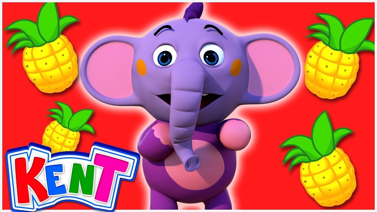 ⁣One Pineapple Two Pineapple | Kids Songs And More | Kent The Elephant