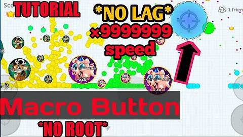 MACRO BUTTON tutorial for Agar.io 2.11.1 ×9999 *NO ROOT* [NO ADS] (Agar.io Mobile)