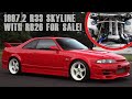 1997 Nissan Skyline ECR33 GTS T M with RB26 Engine and HKS Turbo available from Powervehicles Ebisu!