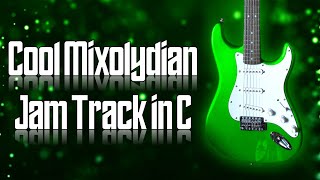 Cool Mixolydian Jam Track in C 🎸 Guitar Backing Track