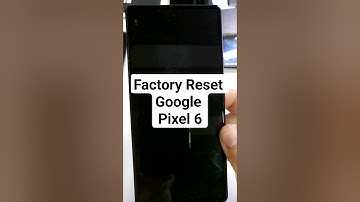 Google Pixel 6 Factory Reset- The Fastest Way #Google #pixel6 #factoryreset #shorts sh