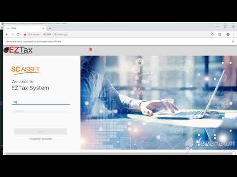 Demo Automated Testing with Robot Framework (Login fail)