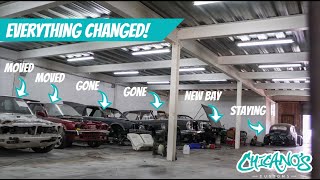 We MOVED our ENTIRE WORKSHOP | 60+ Cars Moved!