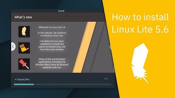 How to install Linux Lite 5.6