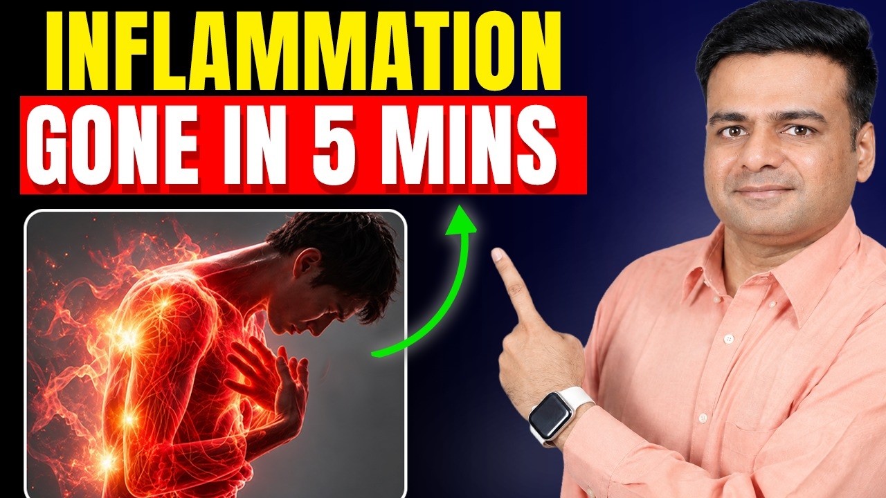 5 Minutes Of Simple Exercises - Gets Rid Of Inflammation