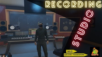 Recording Studio MLO | YMAP | FIVEM MODE | QBCORE SERVER |