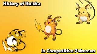 How Good Was Raichu Actually? - History Of Raichu In Compeive Pokemon Gens 1-6