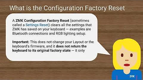 Howto: Configuration Factory Reset / Settings reset MoErgo Go60  |  Community Video | ZMK