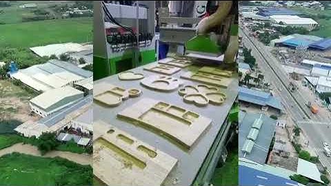 CNC Router tự động thay dao + đầu khoan | Cty Máy chế biến gỗ Thượng Nguyên