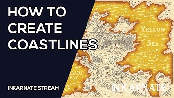 How to Create Coastlines | Inkarnate Stream