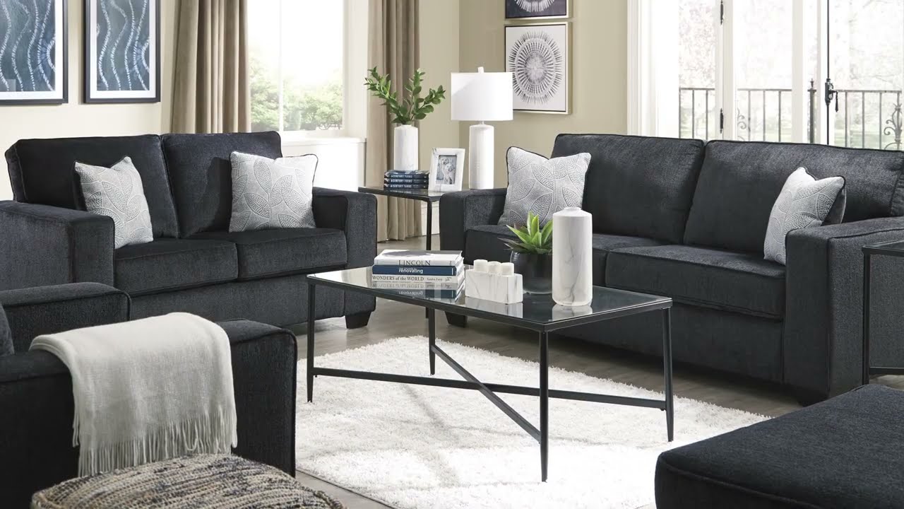 Altari Silver Sofa from Ashley | Coleman Furniture