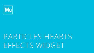 Adobe Muse Particles Hearts Effects Widget