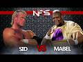 Sid Vicious VS Mabel #wrestling