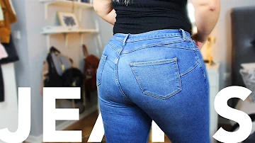 Welche Jeans für kleine dicke Frauen?