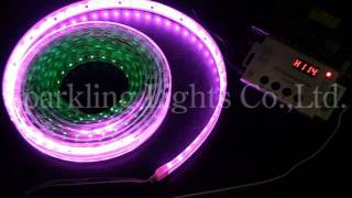 RGBで光の流れるLEDテープライト_プログラムNo.114 RGBで光の流れるLEDテープライト_プログラムNo.114
