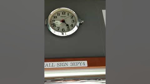 Clock retard in ship