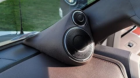 2020 F350 King Ranch JL Audio C7 stereo system install Electronic Plus Manassas VA