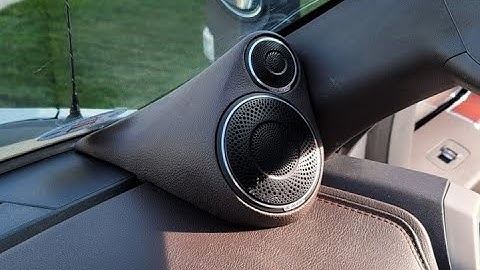 2020 F350 King Ranch JL Audio C7 stereo system install Electronic Plus Manassas VA