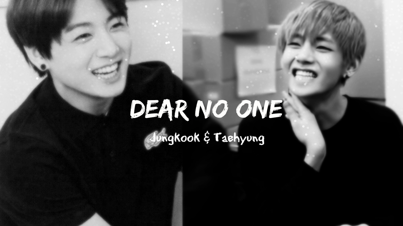 Jungkook & Taehyung- Dear No One {Acoustic} - YouTube