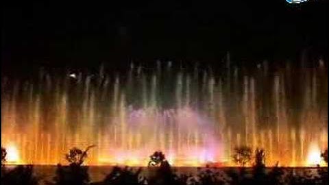 Sân khấu nhạc nước Hồ Núi Cốc