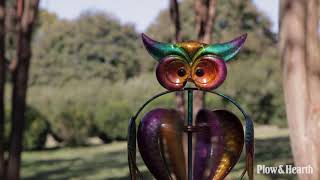 Midi Metal Owl Wind Spinner