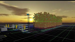 Ctu Multi-Level Material Handling Robotics With Simio Digital Twin