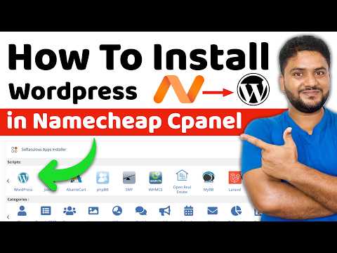 How to Install Wordpress in Namecheap Cpanel
