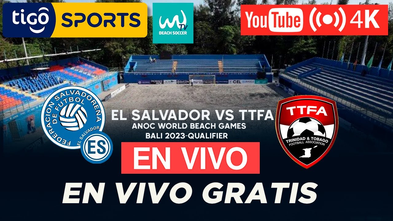 DONDE VER EL PARTIDO FUTBOL PLAYA LA SELECTA EN VIVO ( EL SALVADOR VS