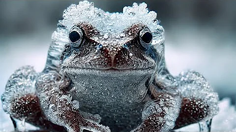 Alaskan Wood Frog : Nature’s Ice Breaker