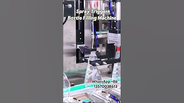 ZXSMART Trigger spray capping mach#cappingmachine #spraybottle #bottlecappingmachine #capping #fyp