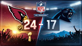 🏈 Arizona Cardinals vs Carolina