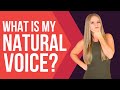 Find your natural and true voice vocal exercise